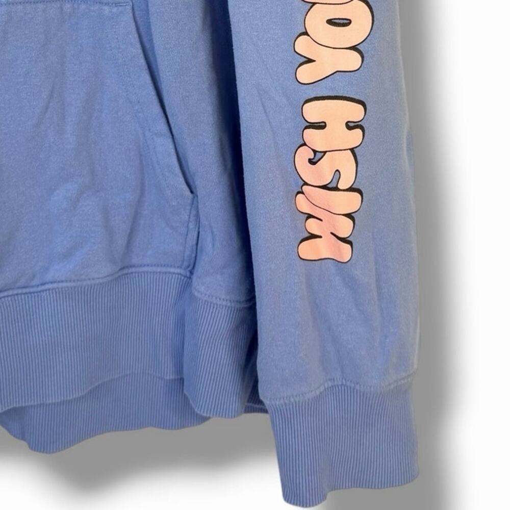 Pink Floyd Band Sweatshirt Hoodie Wish You Were Here 1975 Tour Blue Size 2XL - Picture 4 of 6